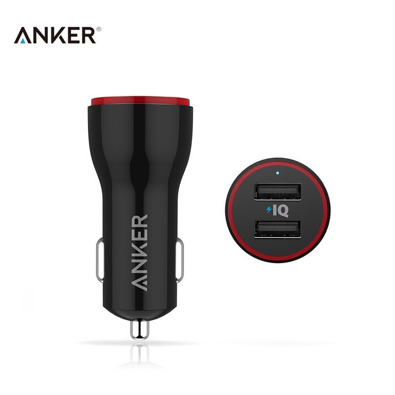 Anker PowerDrive 2 Port USB 24W Car Charger